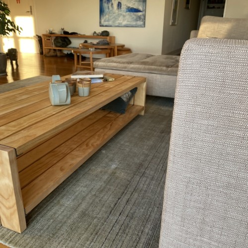 Modularie Wood & Iron Coffee Table